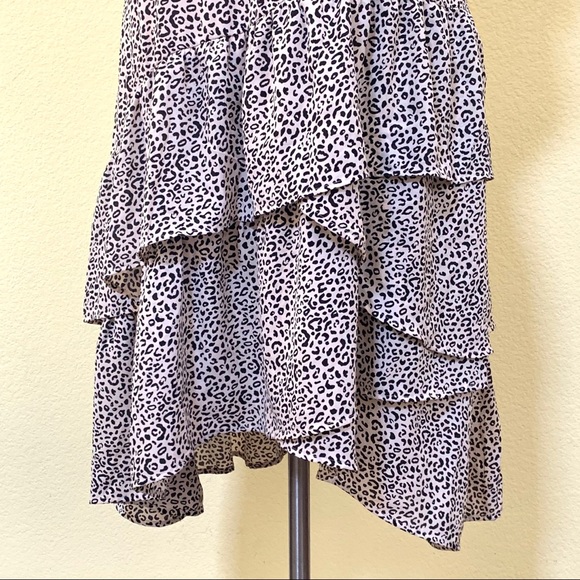 Dress Animal Cheetah Print XXL Cream Black NWT - Picture 7 of 16